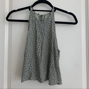 UO. Silence + Noise geometric pattern tank in XS